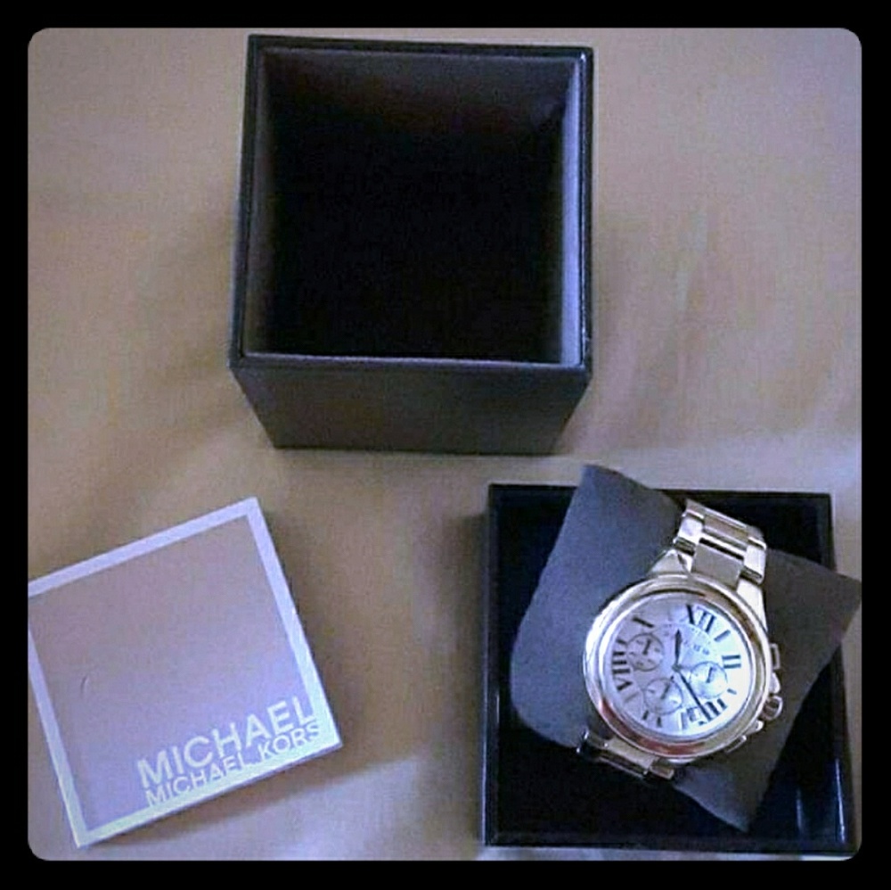 Michael Kors Bradshaw Gold-Tone Watch